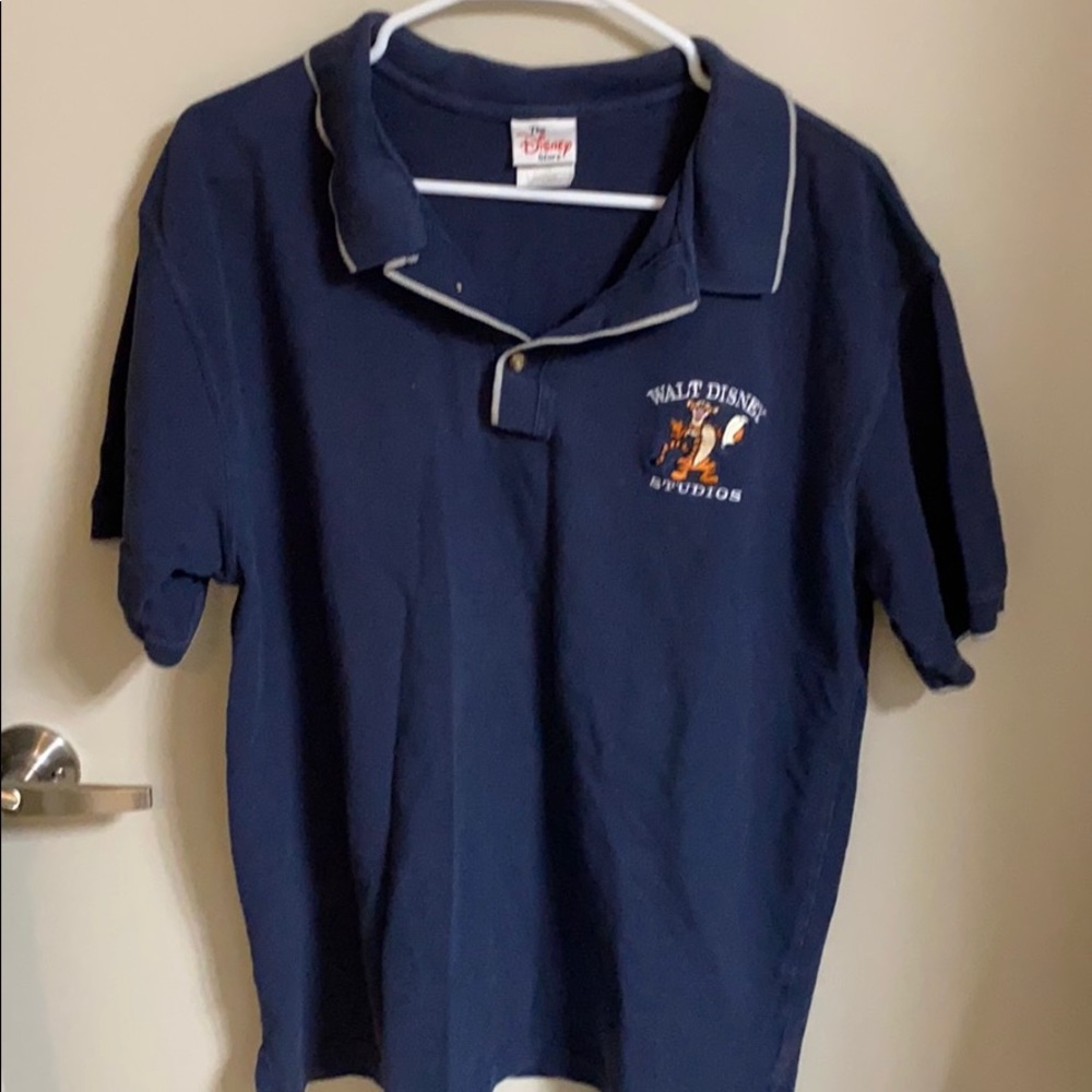 Walt Disney Studios vintage Tigger polo shirt sz L